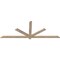 Ekena Millwork Kennewick Smooth Timber Gable Bracket, Douglas Fir, 84"W x 31"H x 1 1/2"D x 3 1/2"F, 9/12 Pitch GBW084X31X0204KEN00SDF - alternate 3